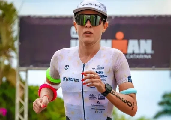 Alagoana Rayssa Brêda brilha em estreia no Ironman Full e garante vaga para o Mundial