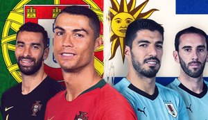 Única defesa intacta, Uruguai encara maior desafio na Copa: parar Portugal, de CR7