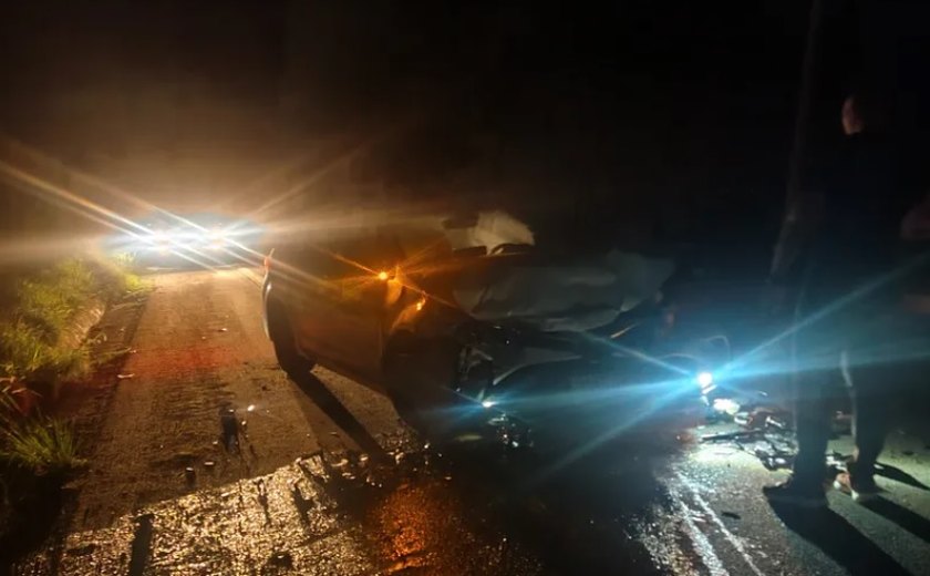 Grave acidente deixa cinco pessoas feridas na BR-316