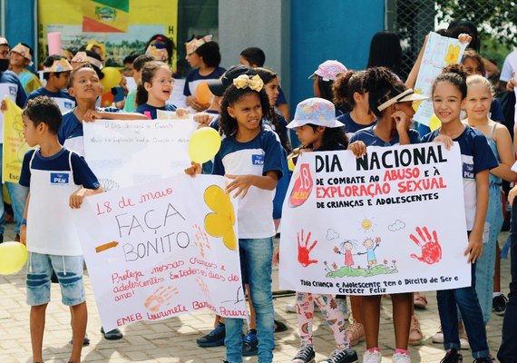 Caminhada no Pilar abre campanha de combate ao abuso e exploração sexual