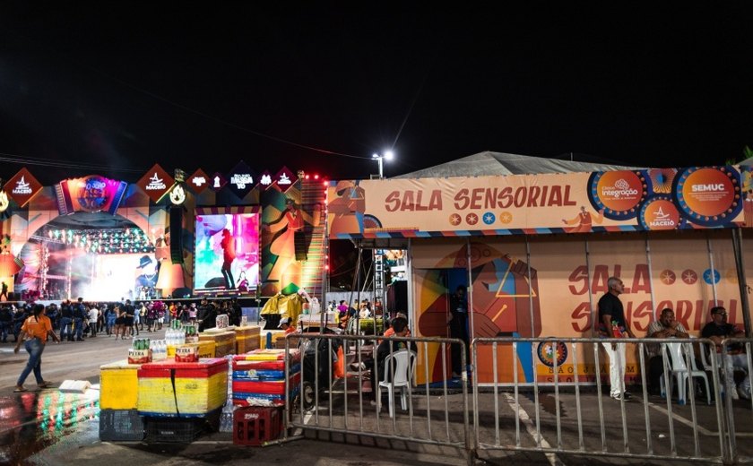 Sala sensorial amplia inclusão e acolhe pessoas neurodivergentes no São João Massayó 2026