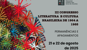 Evento vai debater o período da ditadura militar nos livros, teatro e cinema
