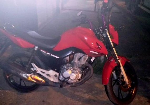 PM recupera motos com queixa de roubo ou furto em Alagoas