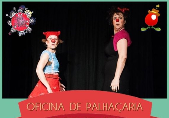 Oficina de Palhaçaria acontece nesta semana no Teatro de Arena