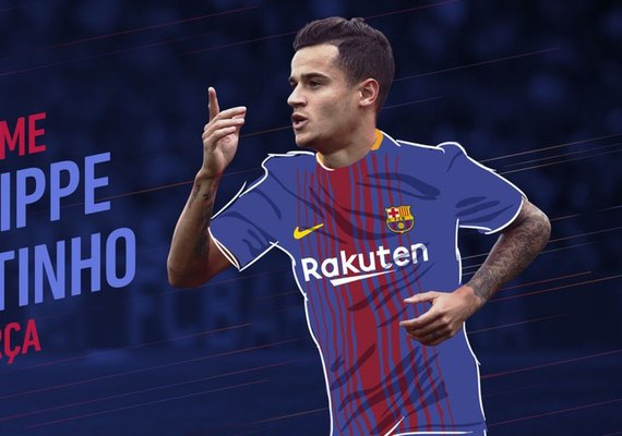Brasileiro Philippe Coutinho é anunciado oficialmente pelo Barcelona