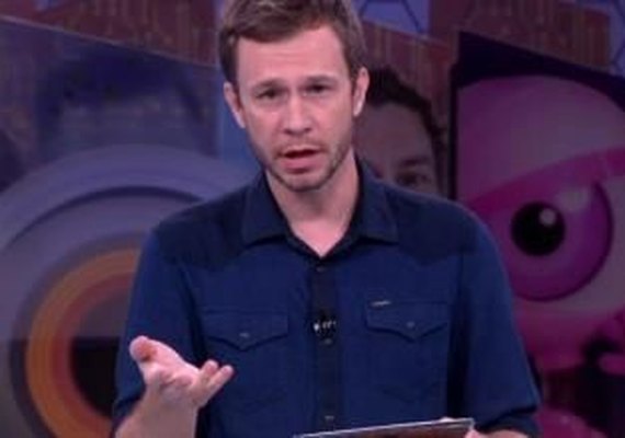 Tiago Leifert se diverte no Twitter sobre paredão: 'Fogo no parquinho'