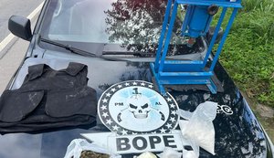 Bope cumpre mandado de prisão e apreende materiais ilícitos em Pilar