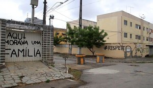 Pinturas de protesto se espalham pelo bairro do Pinheiro
