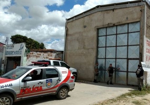 Secretaria da Fazenda de Alagoas estoura depósito clandestino em Rio Largo