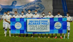 Clubes do futebol alagoano reforçam campanha de Prevenção às Drogas em Maceió