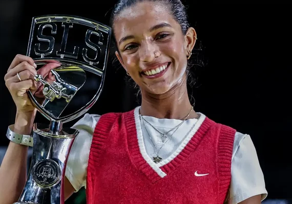 Rayssa Leal é campeã da etapa carioca da Liga Internacional de Skate Street