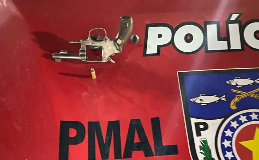 PM prende suspeitos de violência doméstica, tráfico e porte ilegal de arma em Maceió e Santana do Ipanema