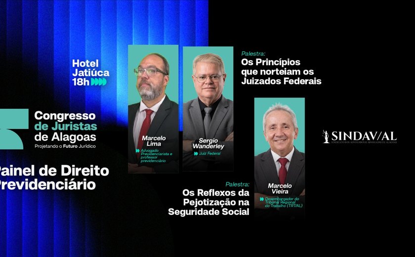Congresso de Juristas discutirá impactos da pejotização, direito previdenciário e direito criminal