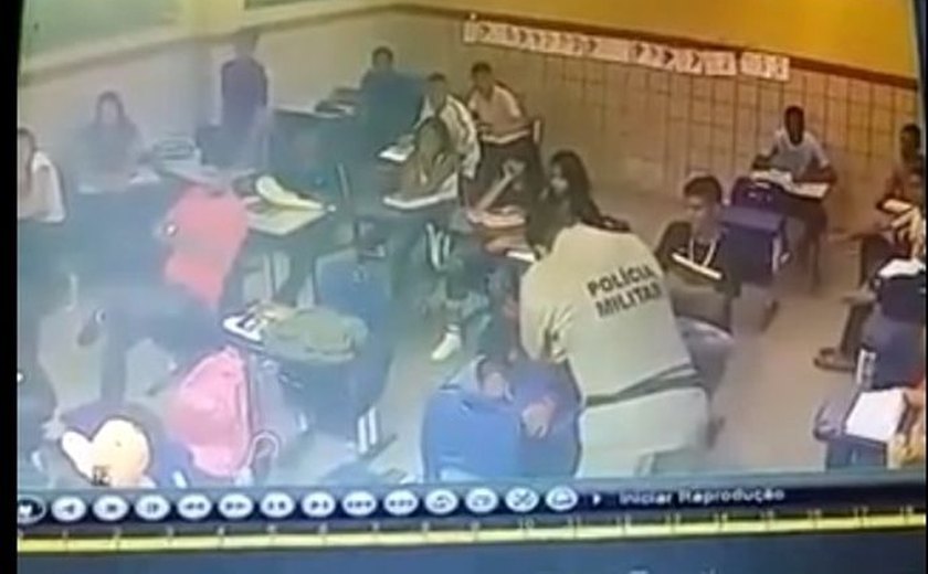 Sobre agressão de policial a estudante, ALE ouve comando da PM e delegado