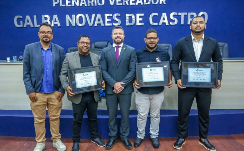 Câmara entrega comenda a comunicadores e reforça papel do jornalismo nas comunidades