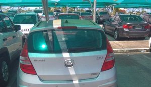 Veículo abandonado há mais de 3 anos em aeroporto é apreendido