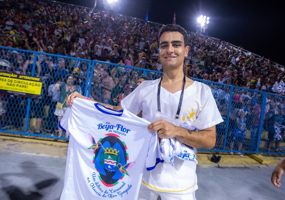 JHC prestigia desfile da Beija-Flor que homenageou Maceió no Carnaval 2024