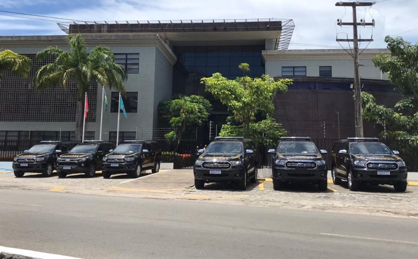 PF em Alagoas reforça frota de veículos para os trabalhos de investigação no estado