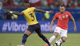 Chile vence Equador e garante vaga nas quartas de final