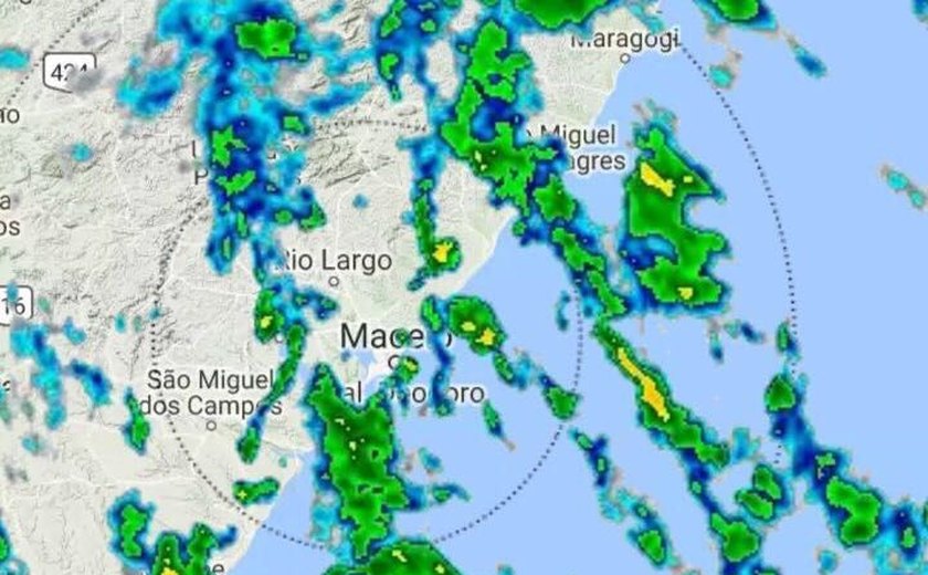 Defesa Civil mobiliza equipes após previsão de chuvas fortes em Maceió