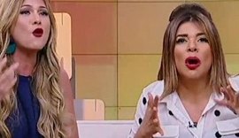 Lívia Andrade e apresentadora Mara Maravilha batem boca e armam barraco ao vivo na TV