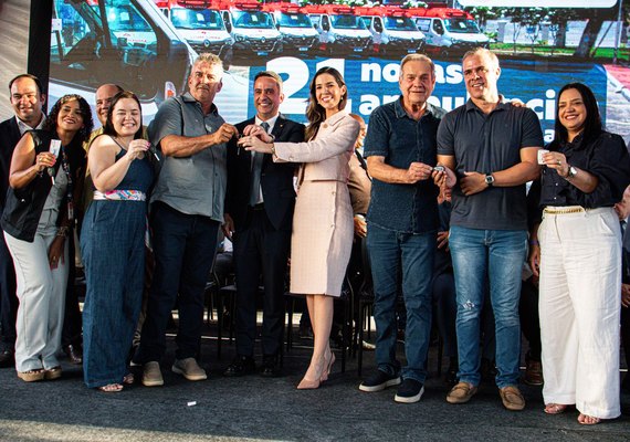 Barra de Santo Antônio recebe ambulância do Samu para reforçar atendimento de emergência