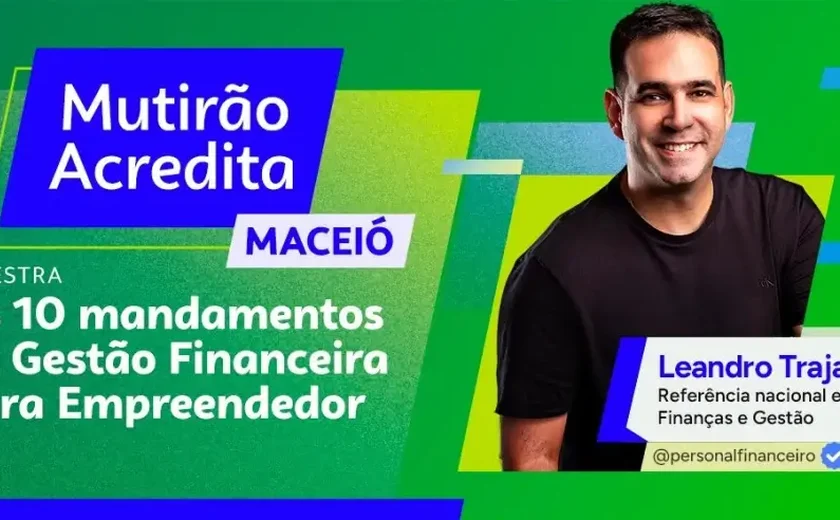 Mutirão Acredita leva crédito e orientação gratuita a empreendedores