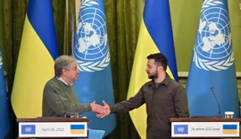 Kiev sofre ataques em dia de visita do secretário-geral da ONU à cidade