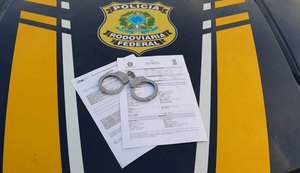 PRF prende duas pessoas nesta quinta-feira em Alagoas