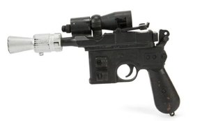Arma usada por Han Solo em 'O Retorno de Jedi' é vendida por U$550 mil