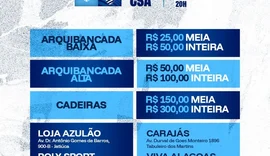 CSA inicia venda de ingressos para clássico contra CRB pela semifinal do Alagoano