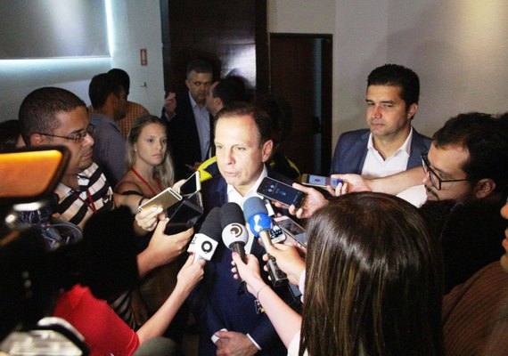 Em Maceió, Doria diz que decisão de candidatura à presidência sai em janeiro