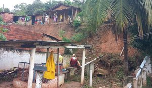 Prefeitura monitora áreas de risco de deslizamentos por conta das chuvas em Jequiá