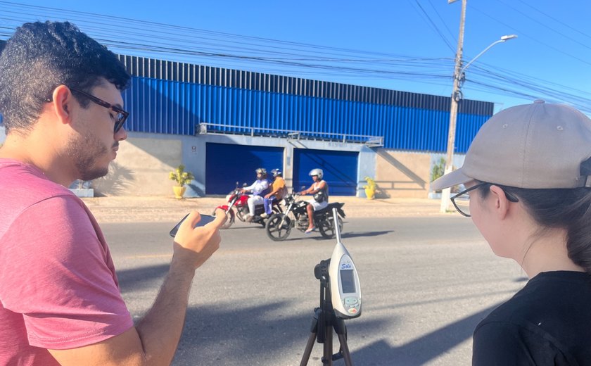 Pesquisa mapeia poluição sonora em bairro de Arapiraca