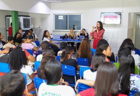 TJAL orienta população de Porto Calvo sobre violência doméstica