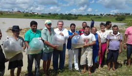 Parceria garante colocação de 30 mil peixes em comunidades rurais