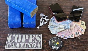 PM/AL apreende 20 armas e mais de 10kg de drogas
