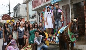 Carroçada Junina marca festejos de alunos da rede estadual de União dos Palmares