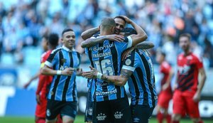 Com gols de Luan e Thaciano, reservas do Grêmio vencem o Athletico em Porto Alegre