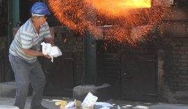 Polícia incinera aproximadamente 70 quilos de drogas em Marechal Deodoro