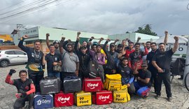 Entregadores por aplicativos fazem protesto contra a PL 152