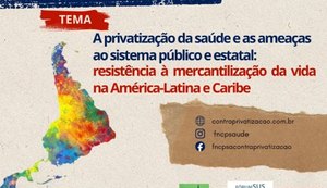 Maceió sedia o maior encontro nacional e internacional em defesa do SUS e contra a privatização da saúde