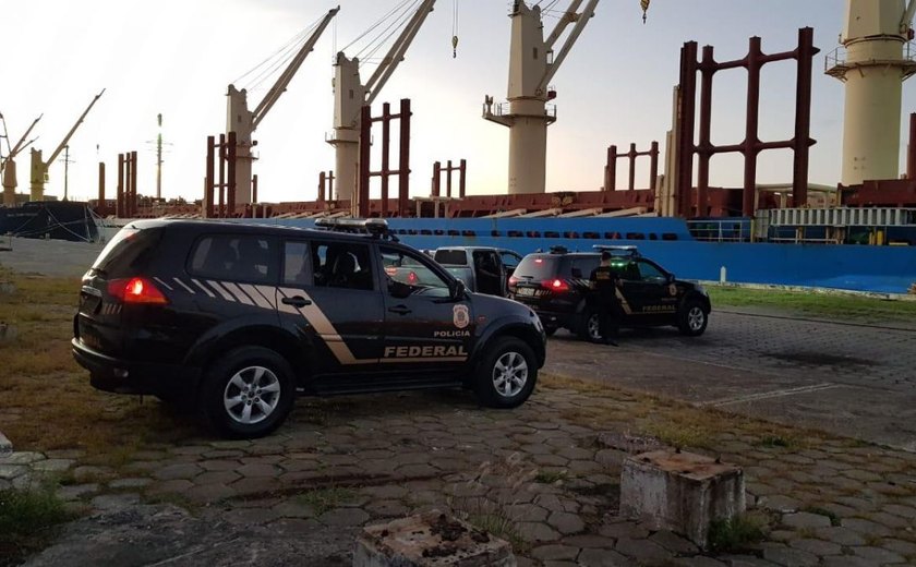 Polícia Federal em Alagoas realiza fiscalização no Porto de Maceió