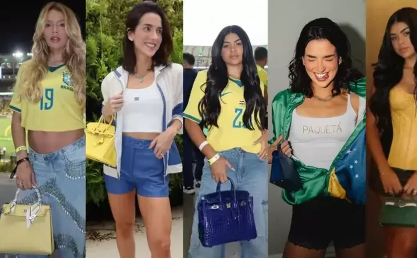 Queridinhas das 'selesposas', bolsas que podem custar até R$ 200 mil estão barradas dos estádios na Copa