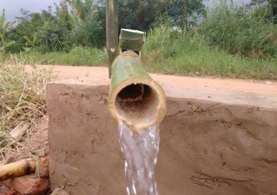 Semarh entrega nascente revitalizada com vazão de 25 mil litros por hora