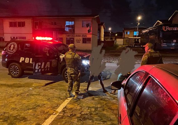 Polícia Civil realiza operação saturação em Maceió para combater roubos e furtos