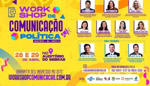 II edição do Workshop de Comunicação Política contará com palestra de uma das maiores referências do marketing político no Brasil