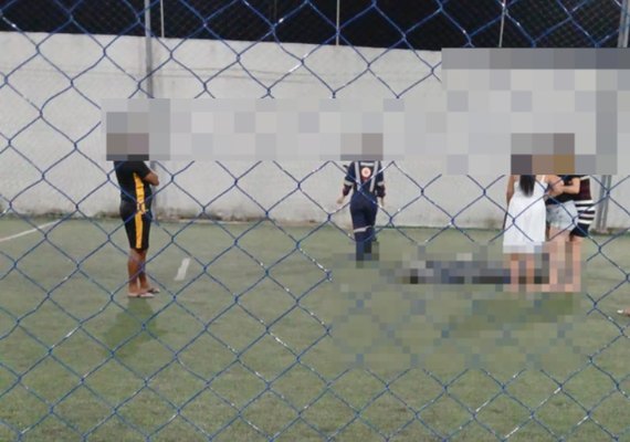 Mal súbito: homem morre durante partida de futebol em Arapiraca