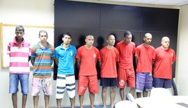 SSP de Alagoas apresenta oito suspeitos de homicídios presos na semana passada