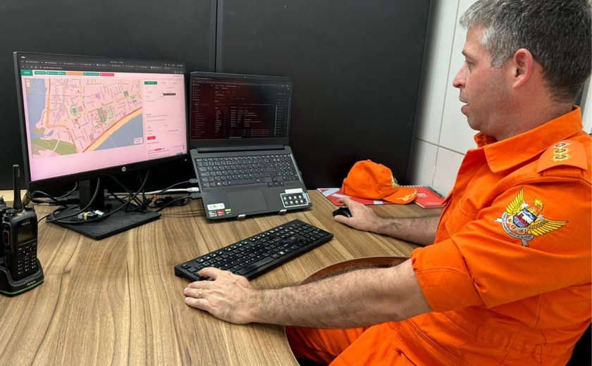 CBM/AL investe em tecnologia de geolocalização e reduz tempo de resposta em emergências